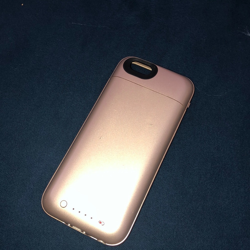 Charging phone case.